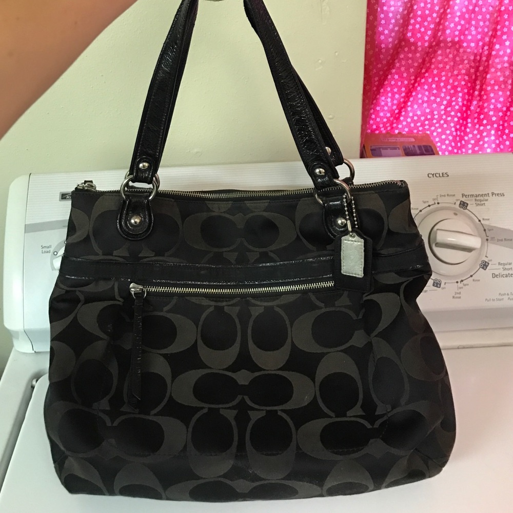 Large Coach tote