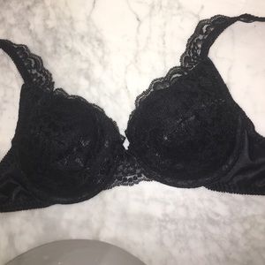 Black Lace Push-up Bra