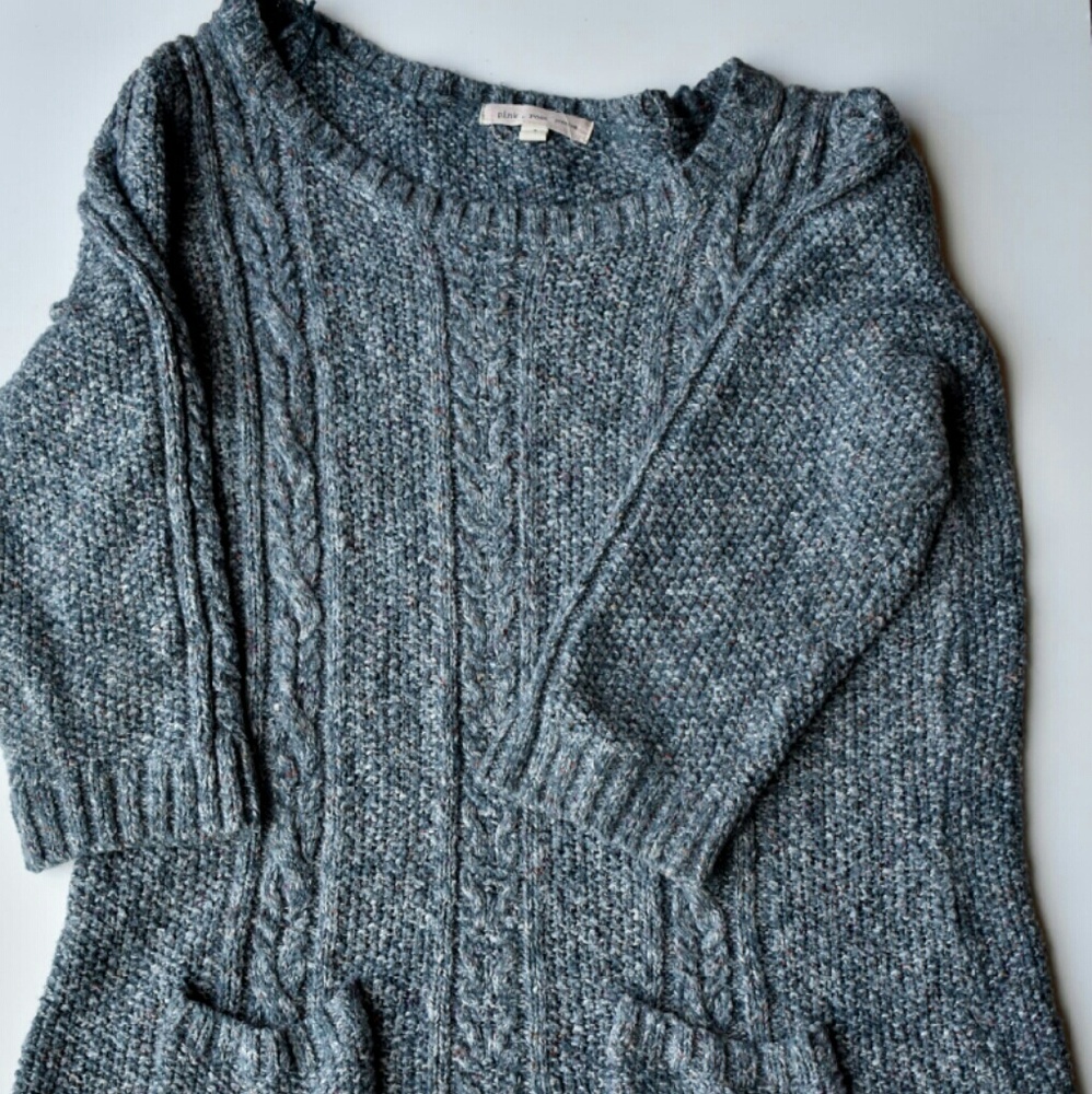 Pink rose sweater
