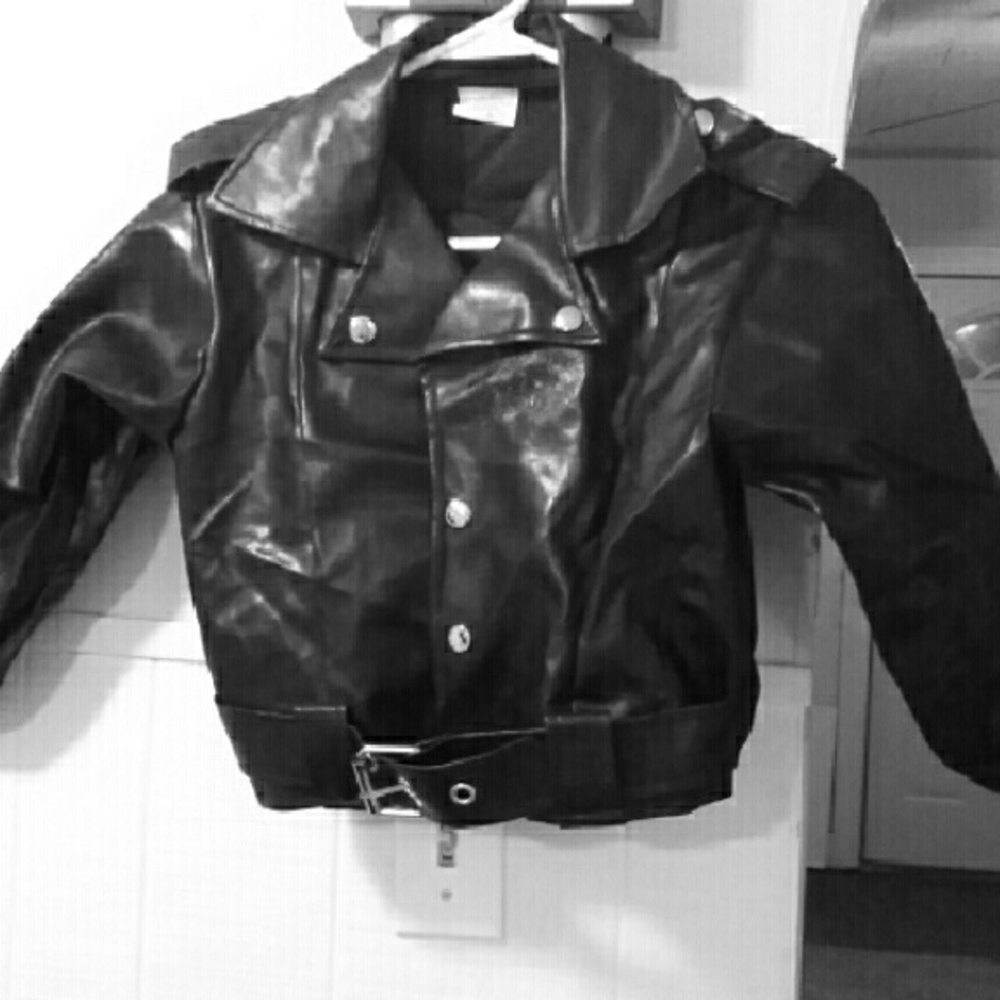 Kids leather jacket