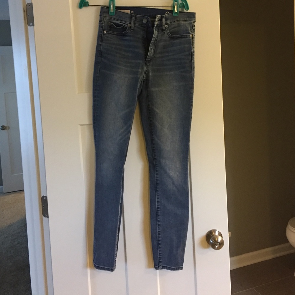 Gap high rise true skinny