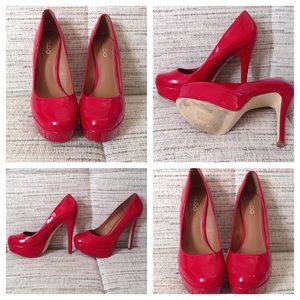 Aldo Sexy Red Pumps