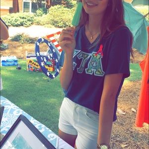 ZTA Teal Stitch Shirt