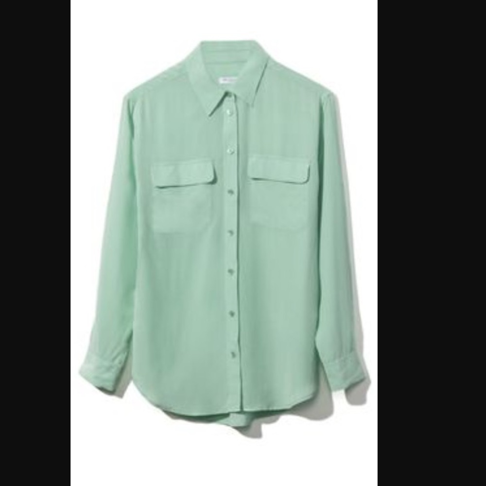 Equipment Blouse Mint Size M
