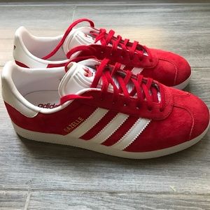 Adidas Originals Gazelle Red Suede