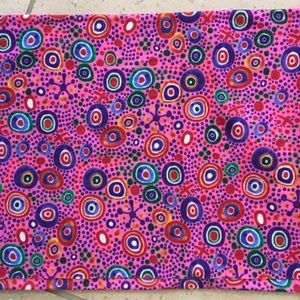 Hot pink graphic design Authentic Buff