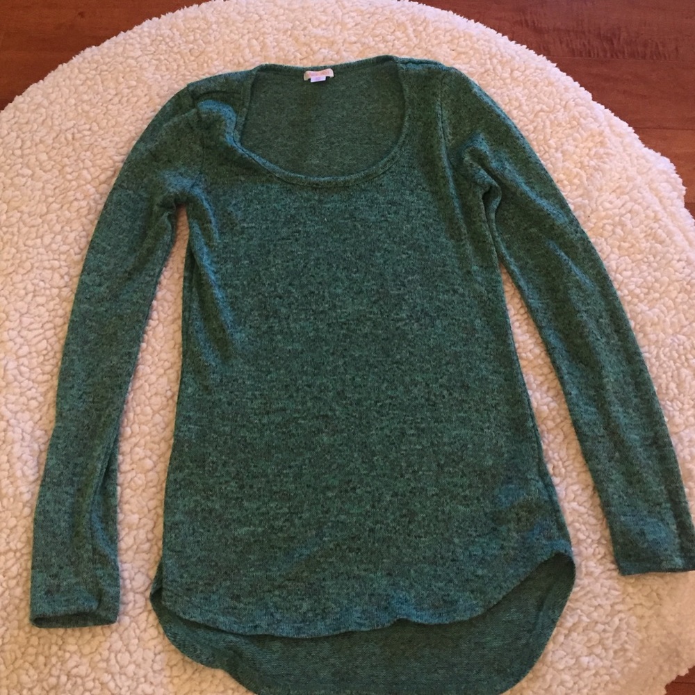 Teal/Green top