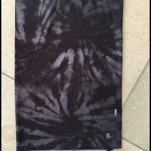 Black tie dye print Buff