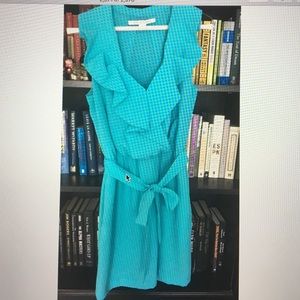 DVF Aqua Dress