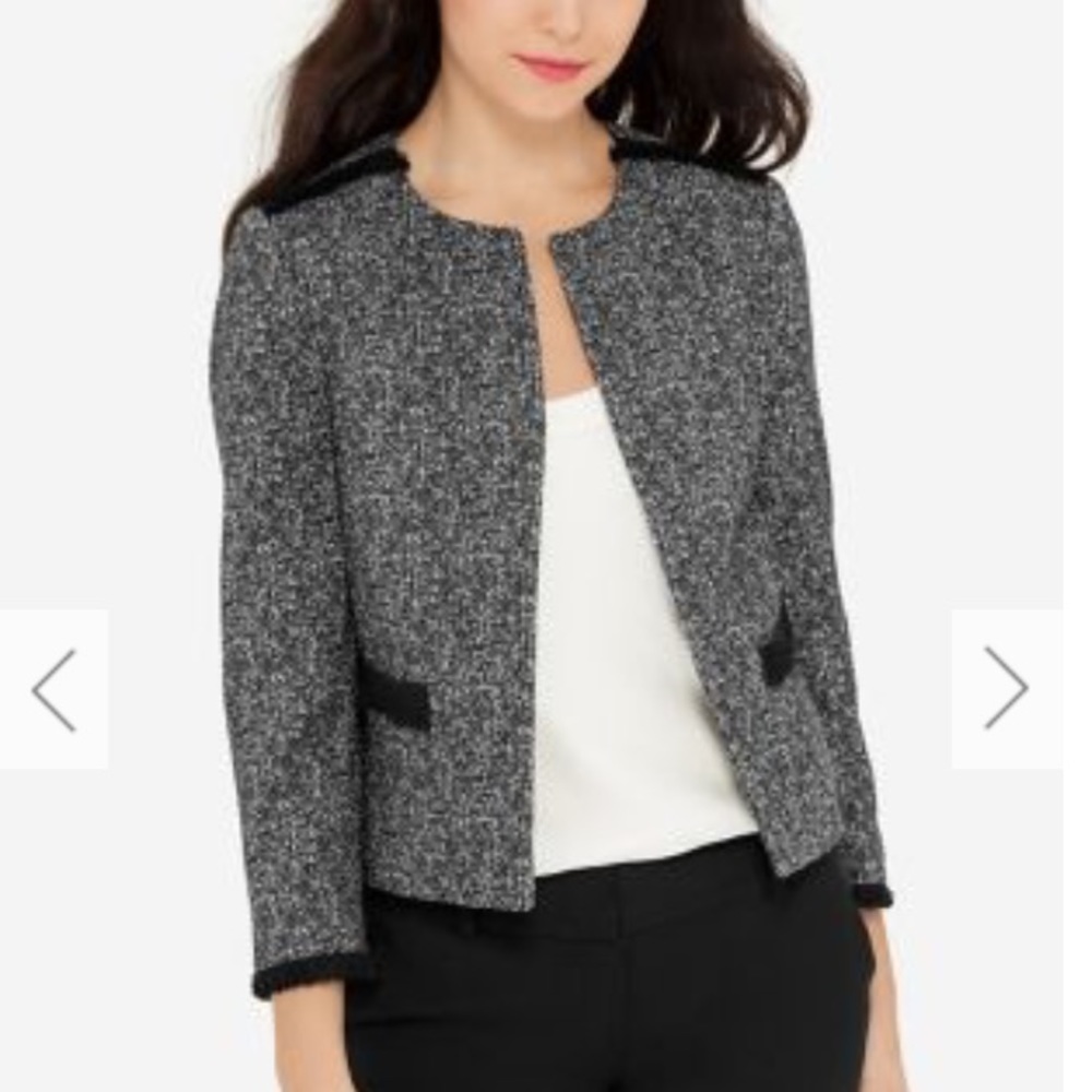 ✨NWT Fringe Trim Jacket from The Limited