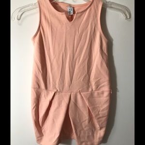 ZARA Girls pleated sheath dress