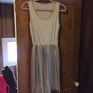 Gray Tutu Dress