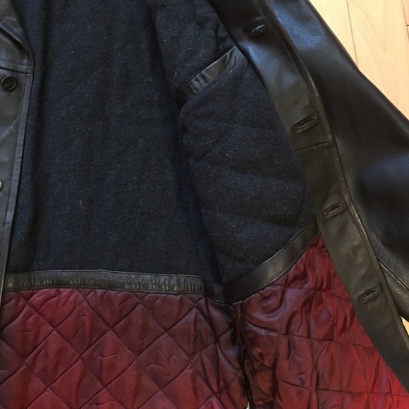 Brand-new J.Crew men's leather jacket - Picture 2 of 4