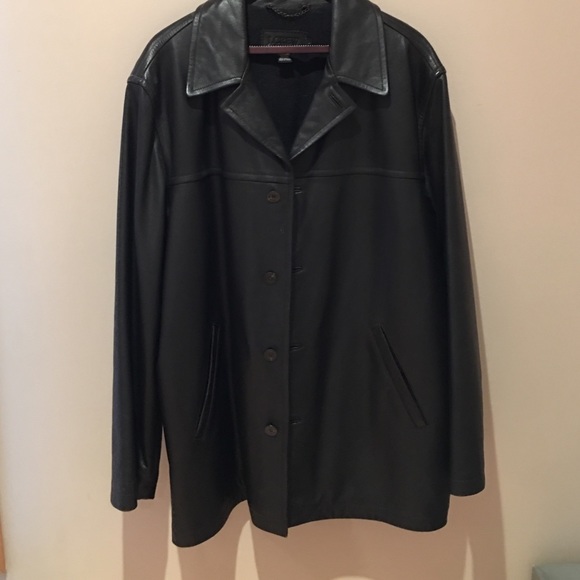Brand-new J.Crew men's leather jacket - Picture 4 of 4