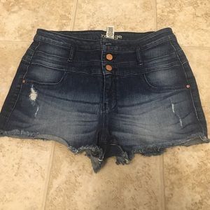 Refuge high wasted shorts size 10