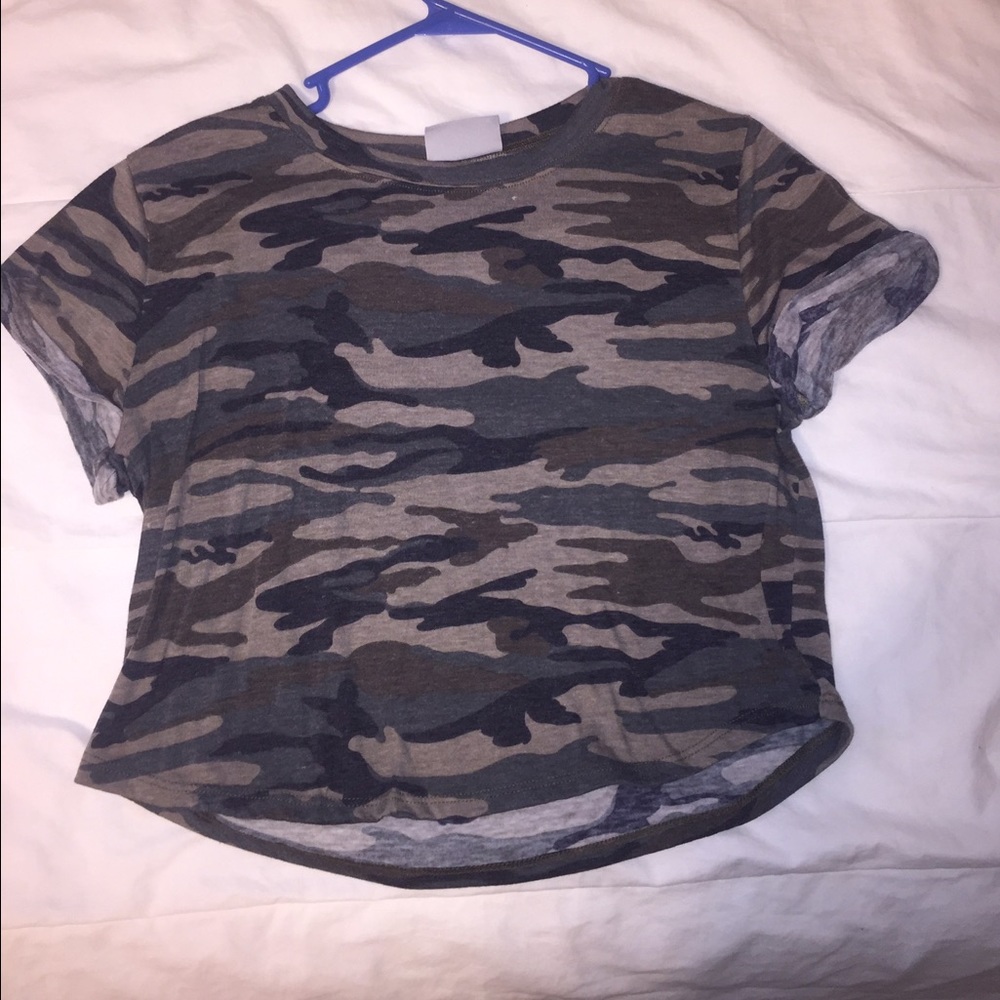 Camouflage Crop Top