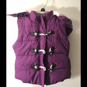 Nautica girls puffer vest
