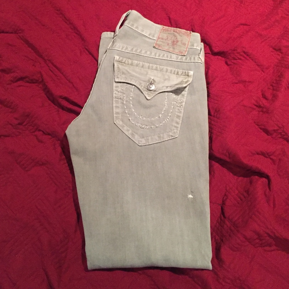 Men's True Religion Jeans: Size waist 32"