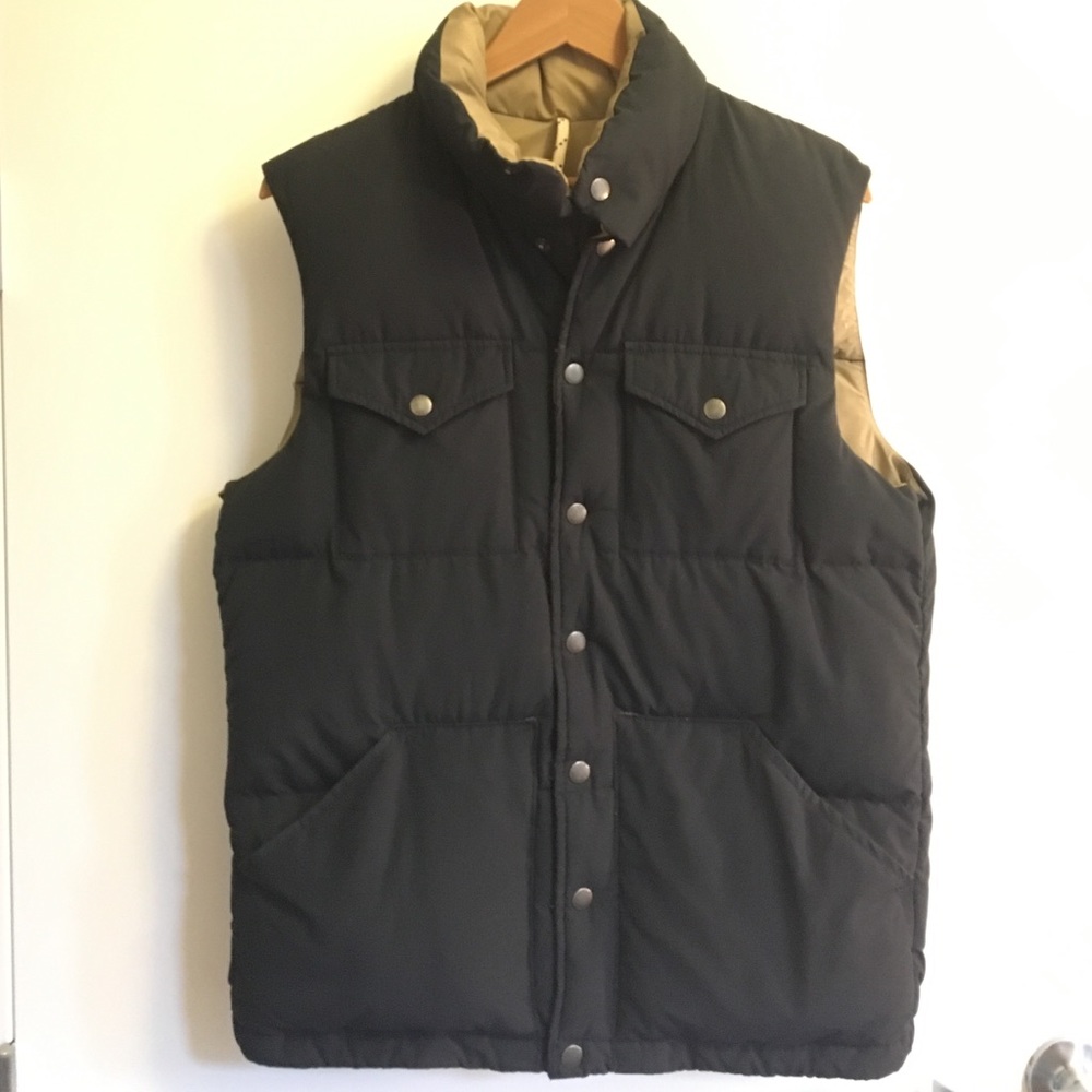 Men's J. Crew puffer vest