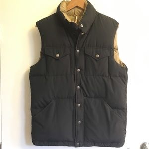 Men's J. Crew puffer vest