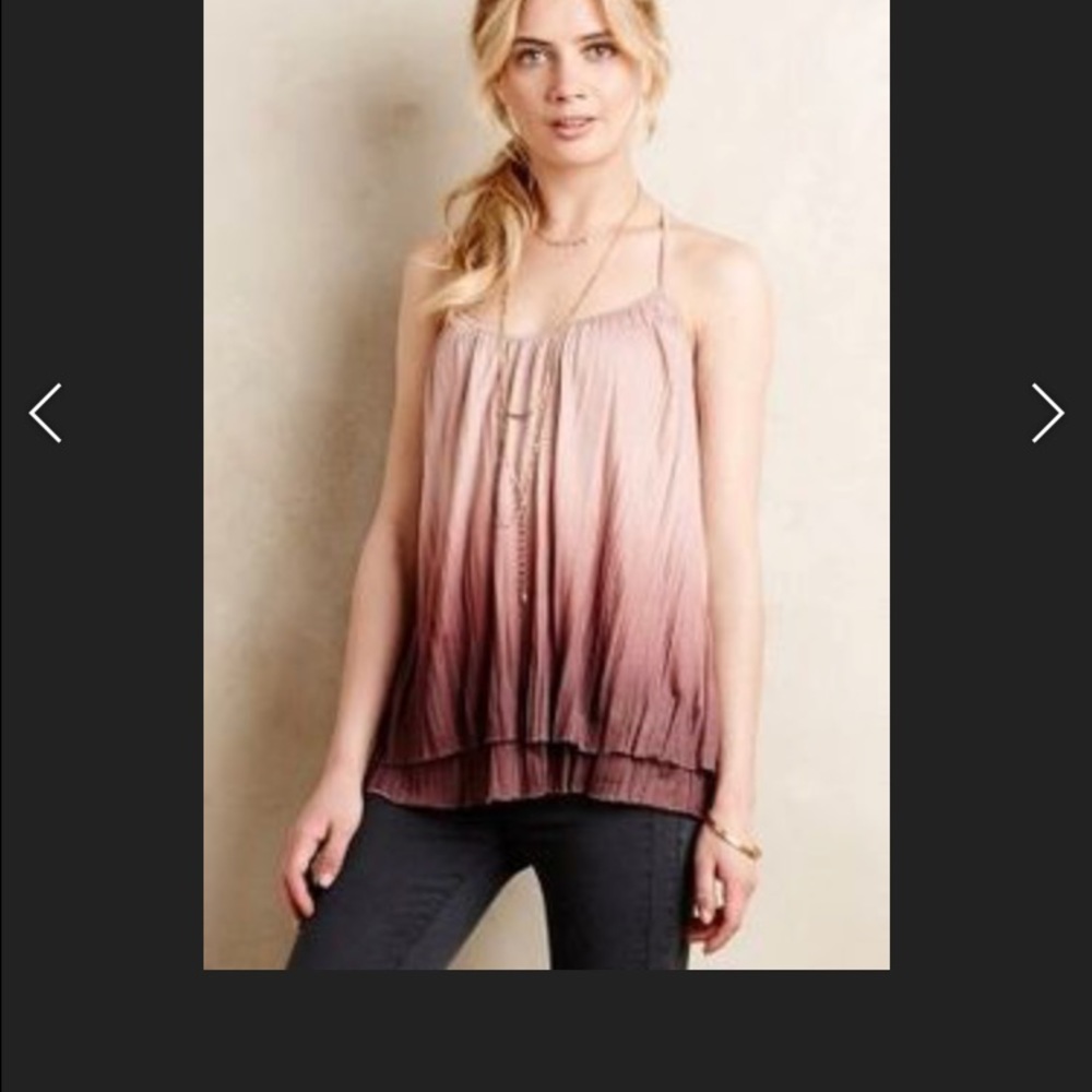 Anthropologie ombré tank