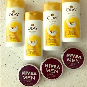 ⭐️SOLD⭐️Travel size body washes and creams