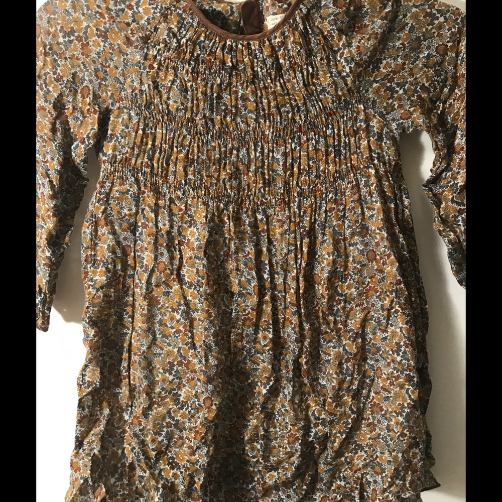 ZARA Girls floral dress