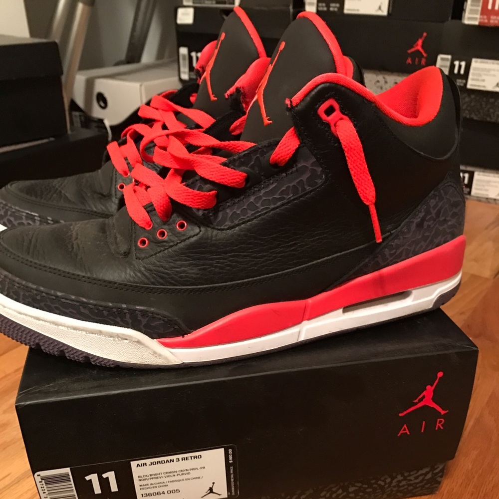 Jordan Crimson 3's