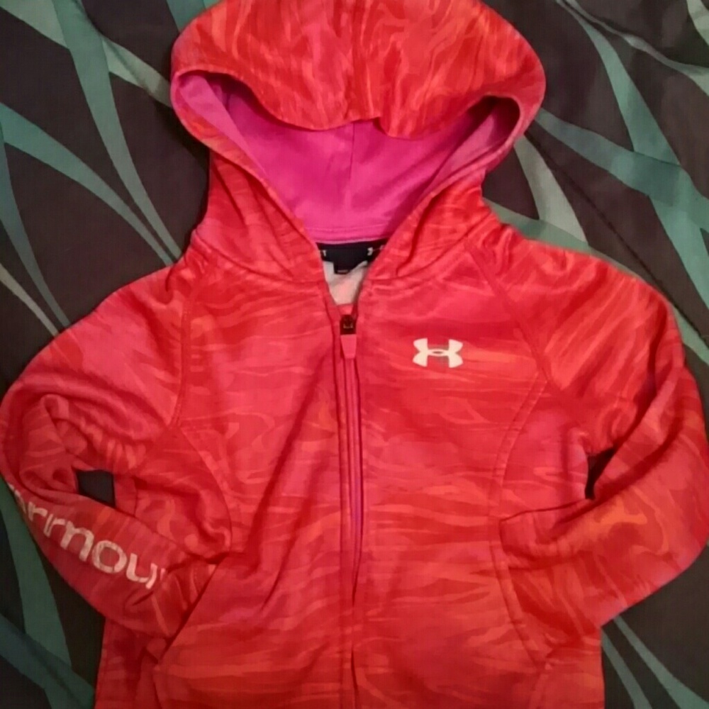 Girl's full-zip hoodie