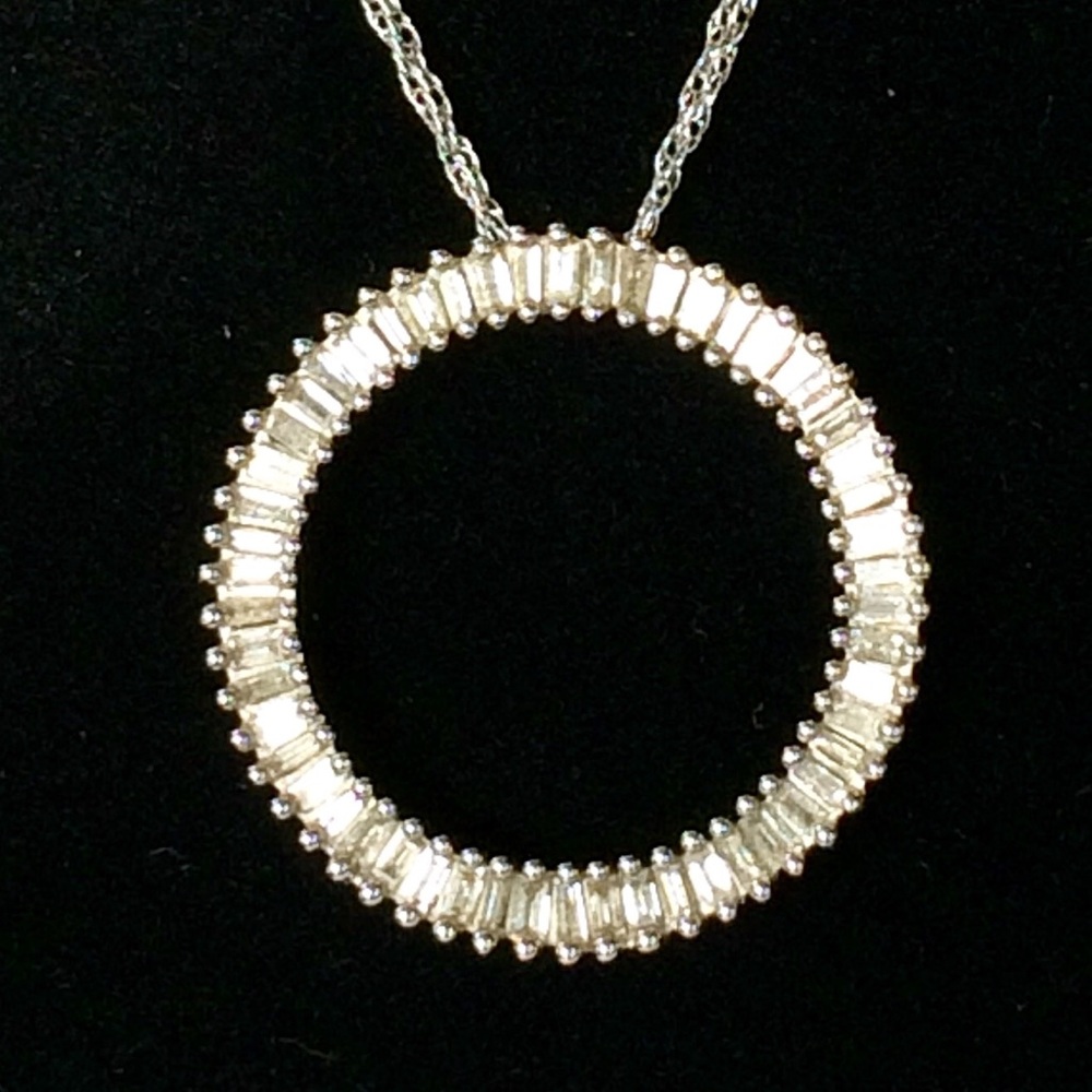 🆕 2 CT GENUINE DIAMOND 14K WG - Picture 2 of 8