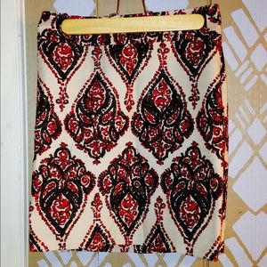 Patterned Bohemian Skirt