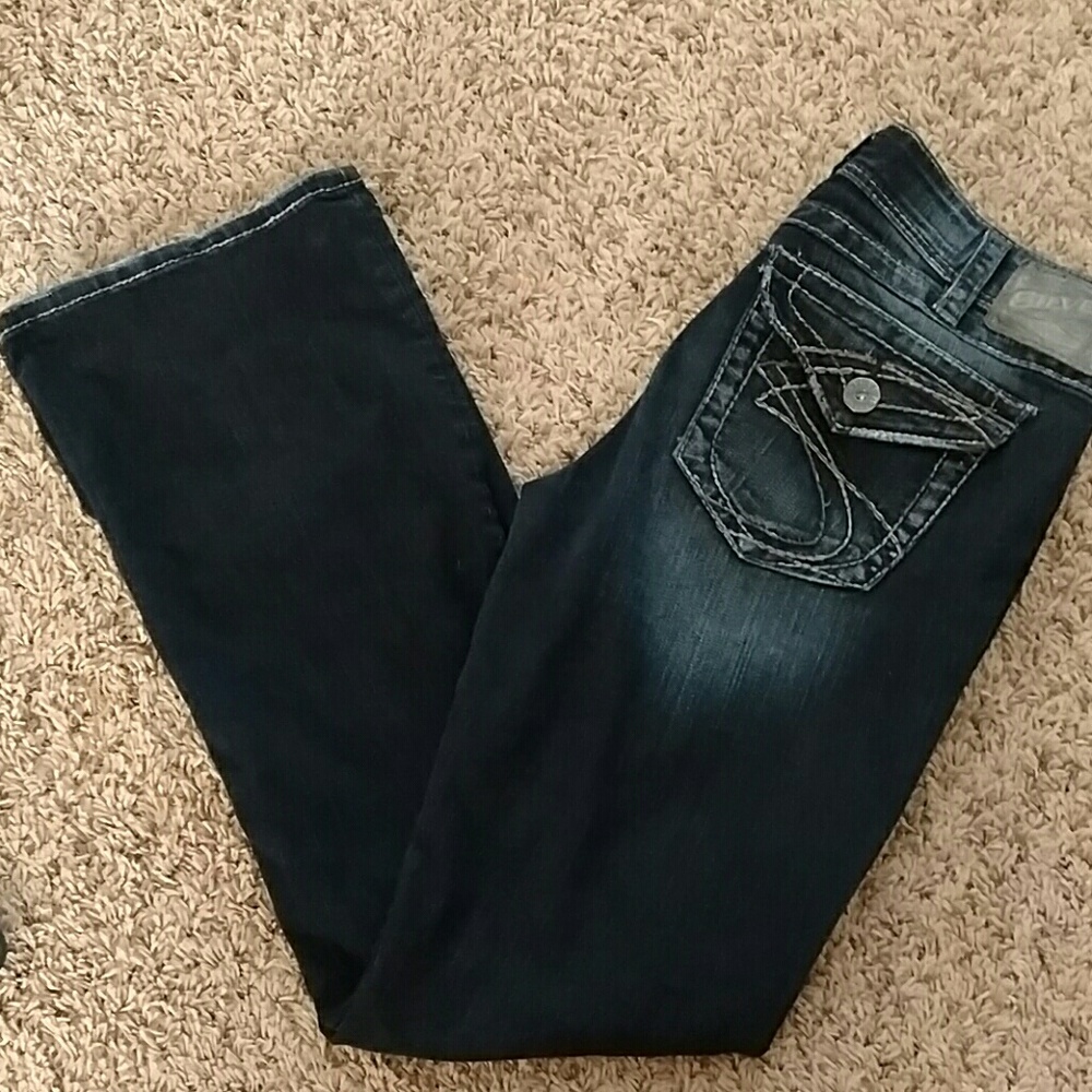 Silver Suki Surplus Boot Cut sz30/32