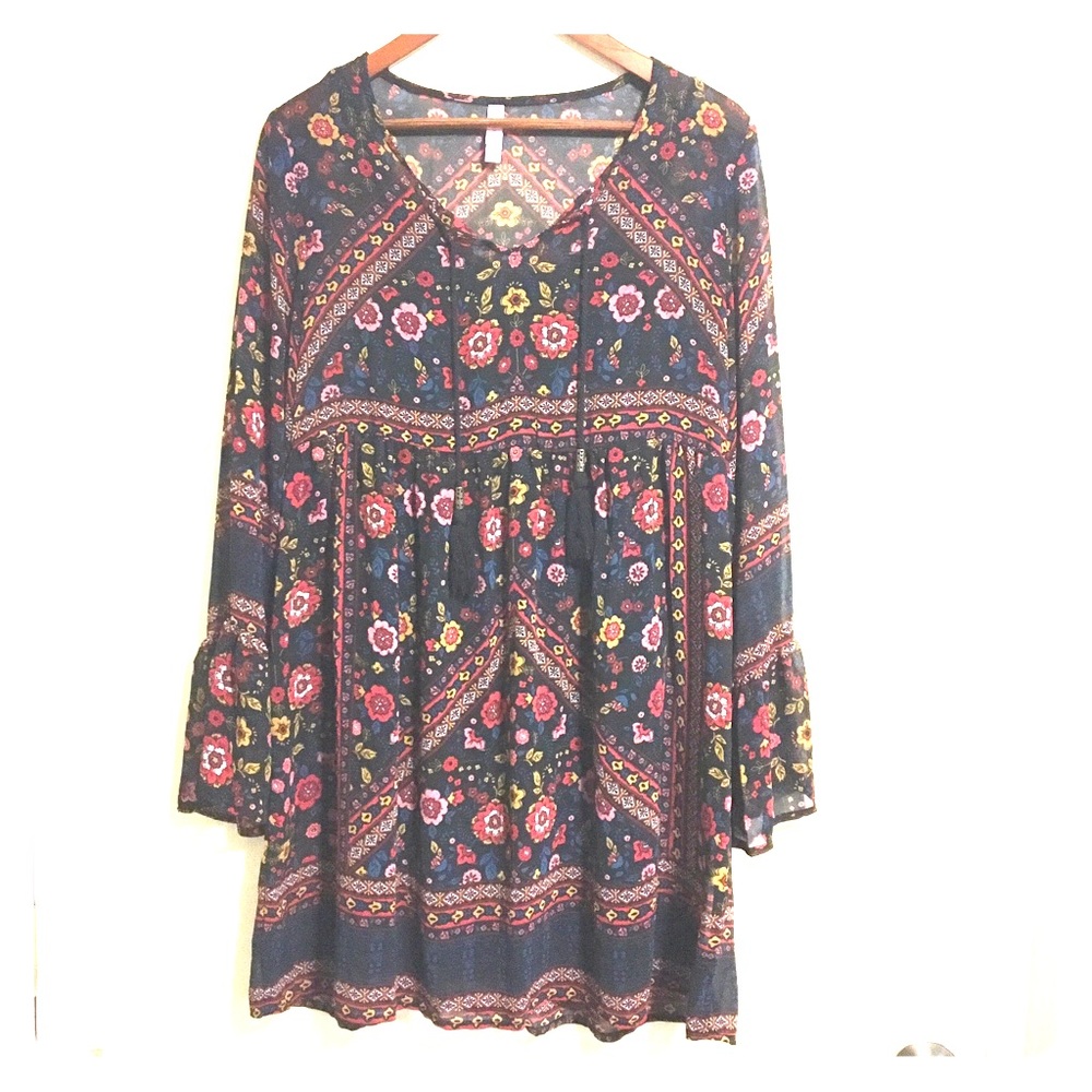 Xhilaration floral dress