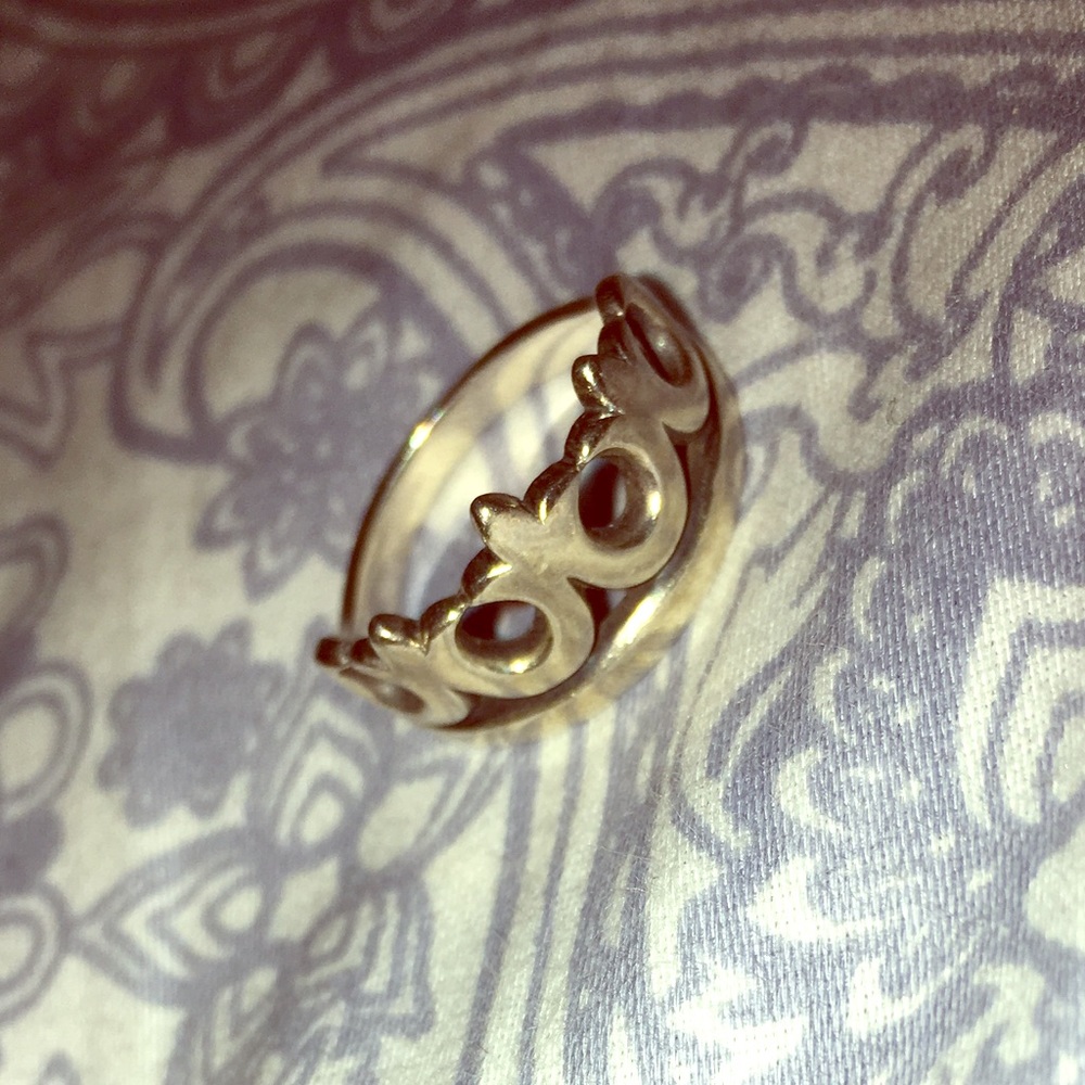 James Avery crown ring