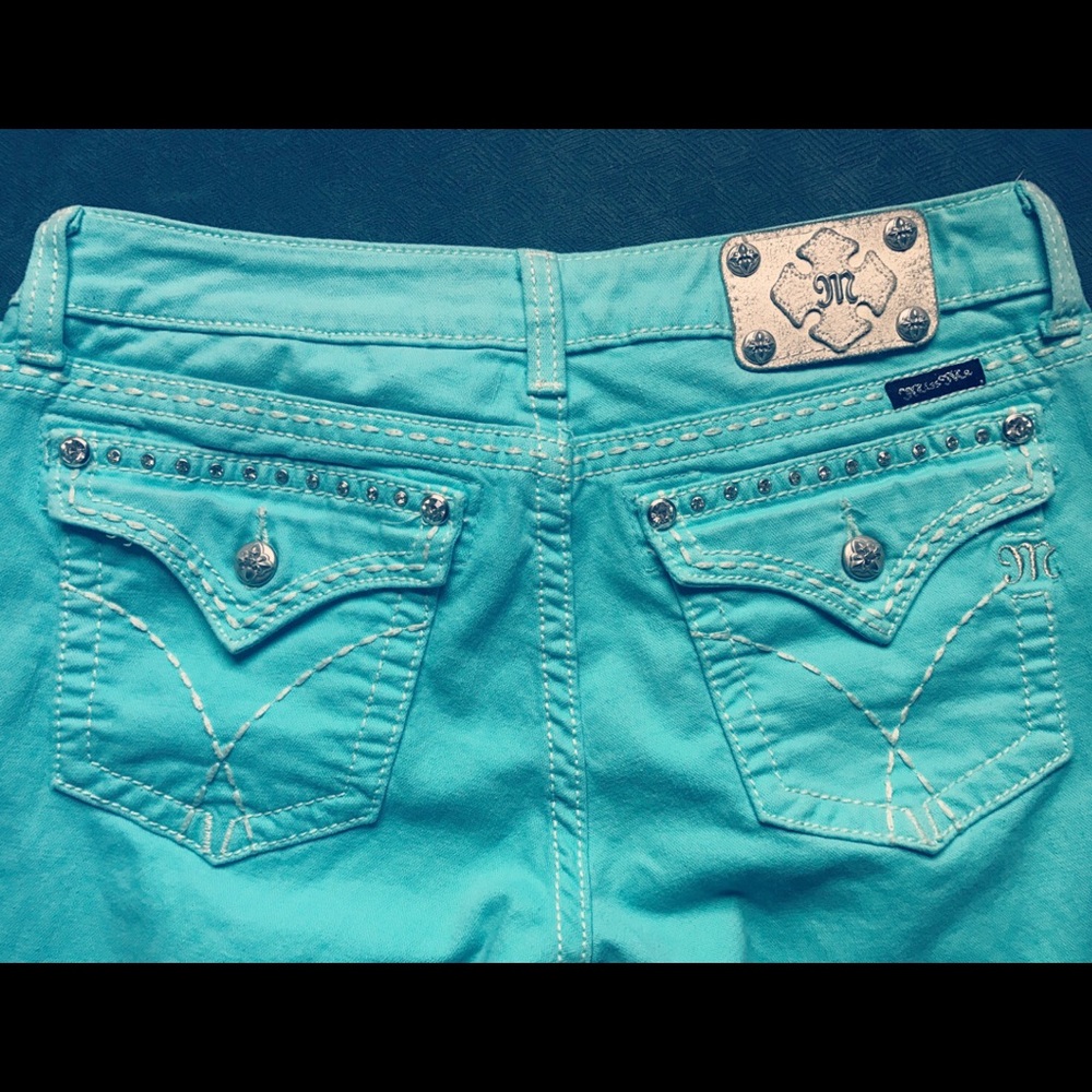 Miss Me sky blue jeans