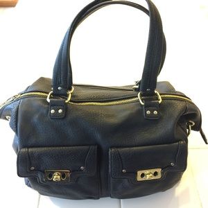 Olivia + Joy faux leather satchel