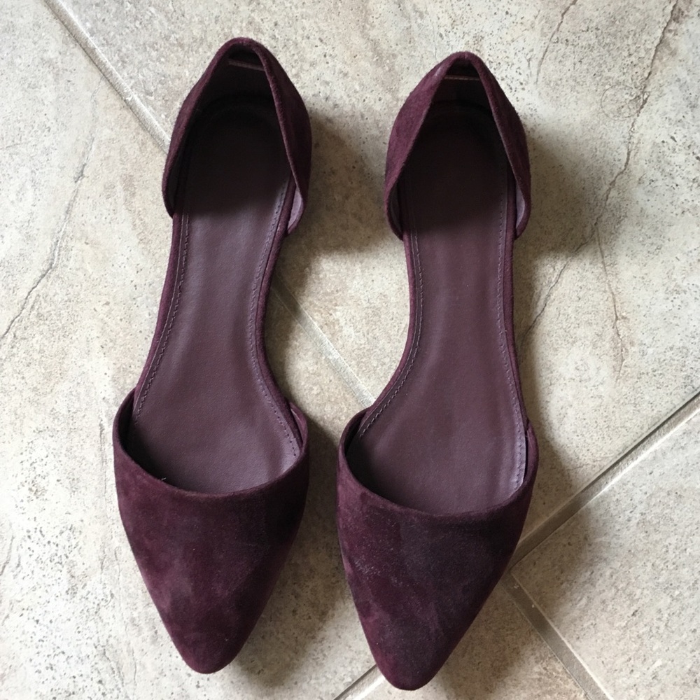 Urban outfitter suede flats