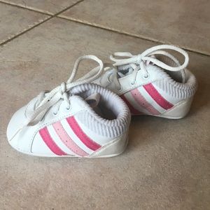 Adidas Sneakers Pink and White