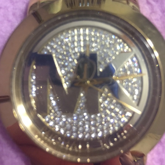Gold Michael Kors Watch main image 4