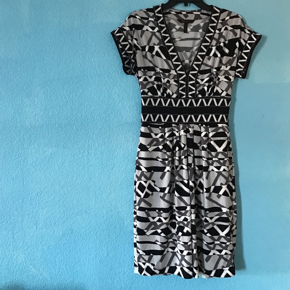 BCBGMaxazria Aztec printed dress