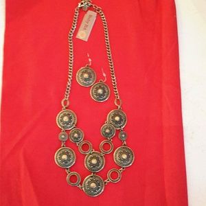 Ruby Rd necklace & earrings