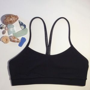 Lululemon black Flow Y Bra