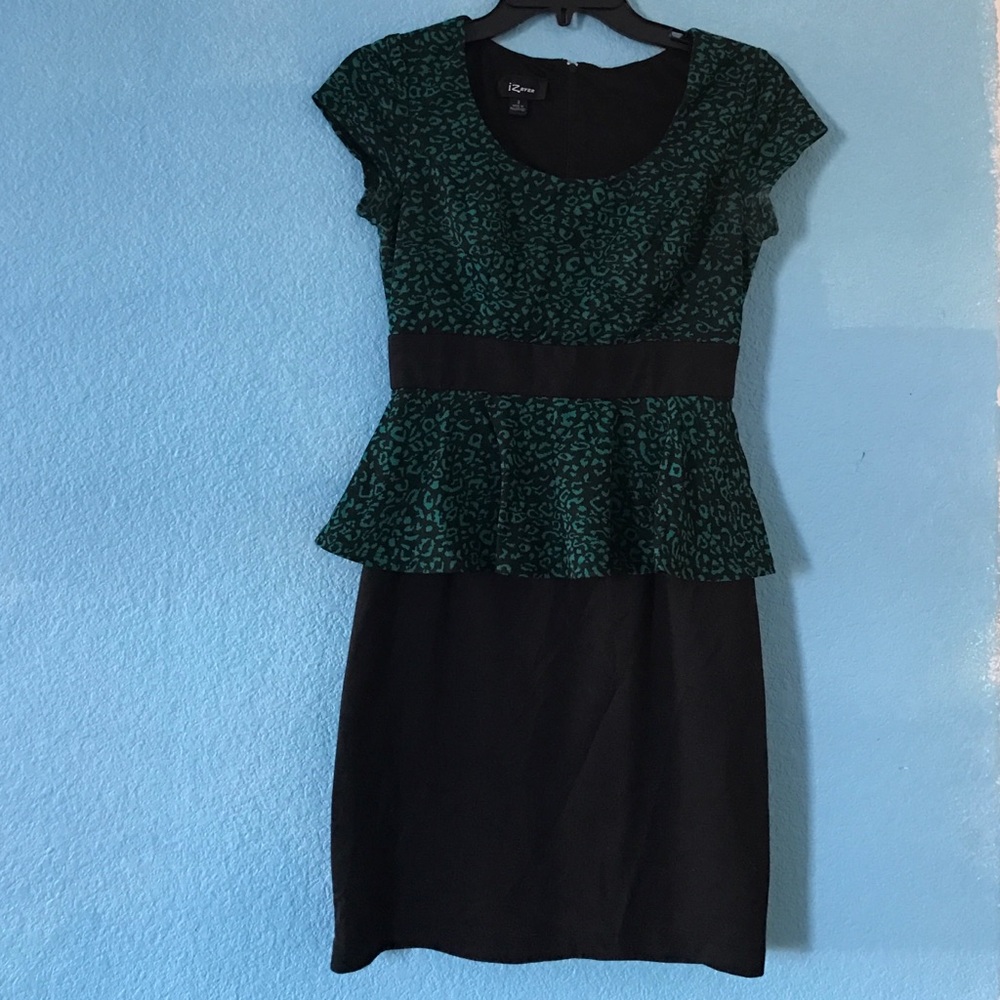 Cute peplum pencil dress