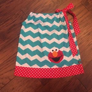 Elmo pillowcase dress size 2T
