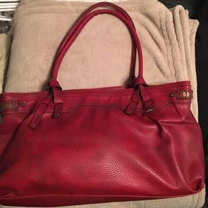 Liz Claiborne red bag