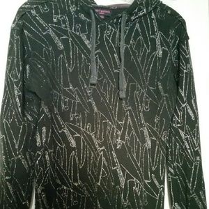 Andy Warhol pull over with glitter knives