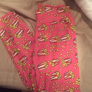 Popcorn Lularoe Leggings-NWOT, TC