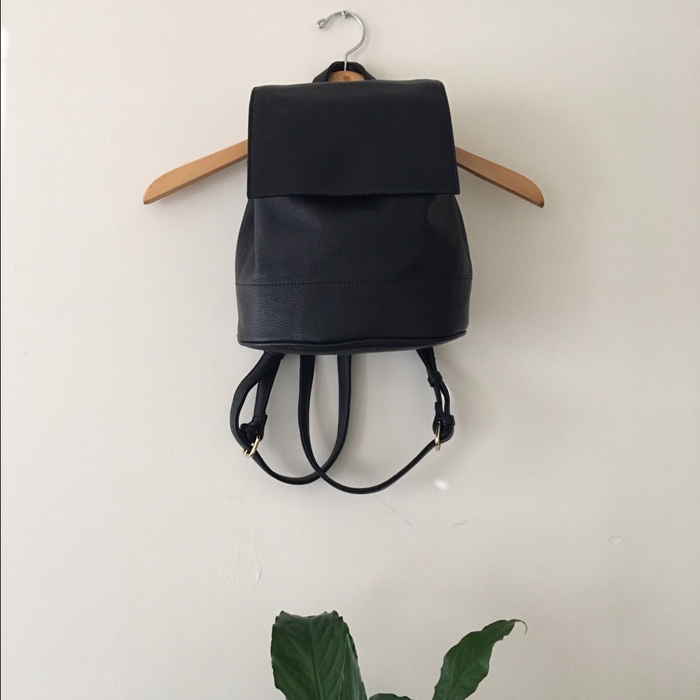Imitation Leather backpack