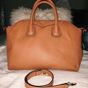 Boutique Tan Satchel