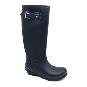 Women's Navy Blue Rain Boots